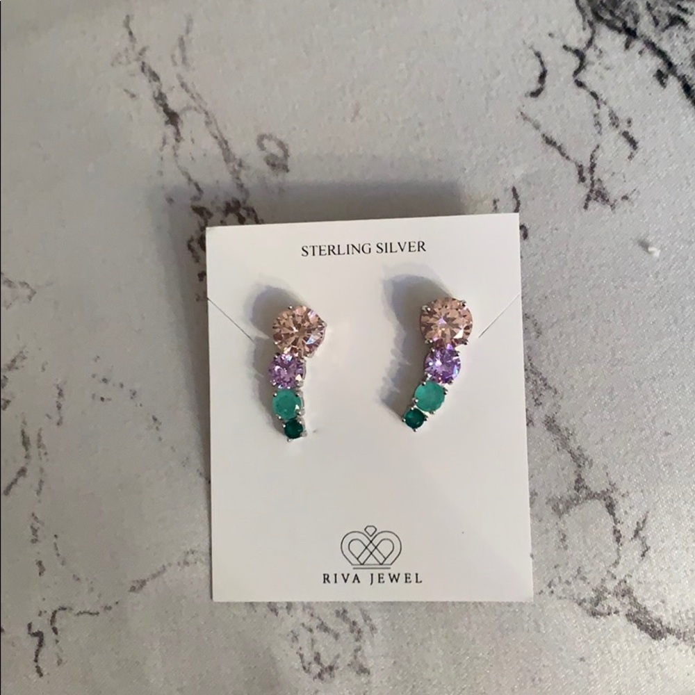 Colorful earring set NEVER WORN